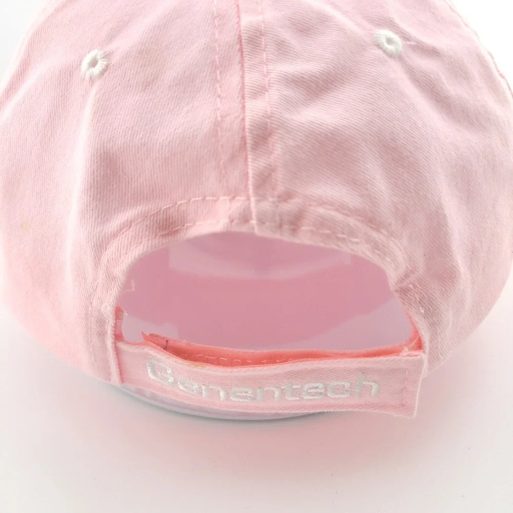 BWM Global San Francisco Giants Baseball Cap Mens Pink Rhinestone Genentech Hat